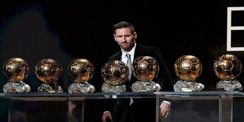 Kỷ lục thuộc về Messi khi ngôi sao sinh năm 1987 có 8 Ballon d’Or