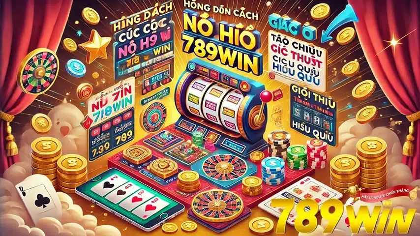 Thao tác chơi nổ hũ 789win đúng cách mang lại hiệu quả cao