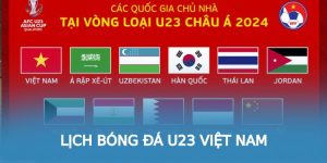 Lịch bóng đá U23 Việt Nam tại bongdalu